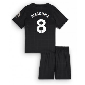 Lacne Dětský Futbalové dres Tottenham Hotspur Yves Bissouma #8 2025-26 Krátky Rukáv - Preč (+ trenírky)